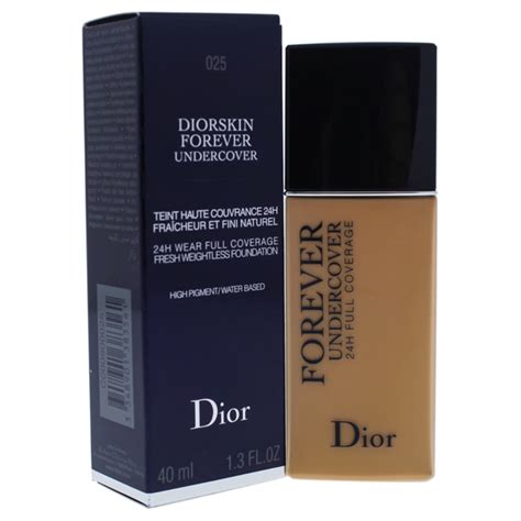 dior forever undercover 025|diorskin forever foundation discontinued.